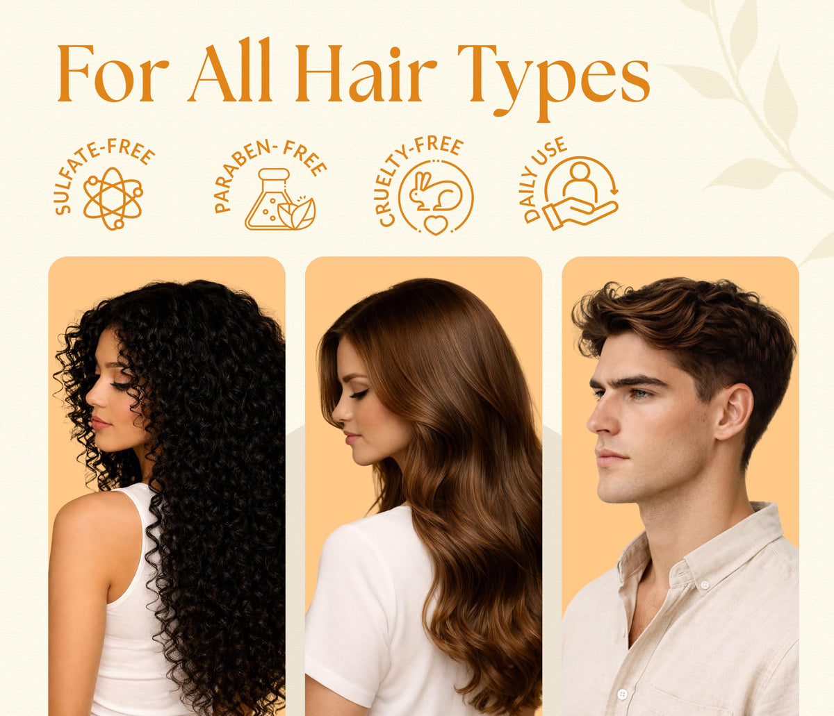 SOULSPA PURE hair before and after image suggesting improved thickness