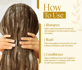SOULSPA PURE applying product to scalp demonstrating targeted scalp care