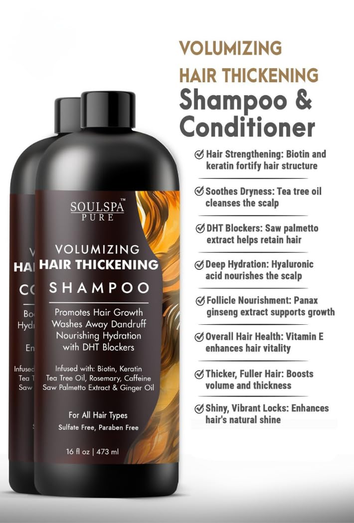 SOULSPA PURE shampoo pump close-up for easy dispensing and controlled use