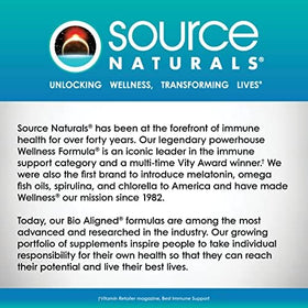 Source Naturals jar on bathroom vanity showing daily routine convenience