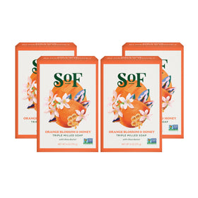 South Of France bar front packaging showing clean label and scent benefits