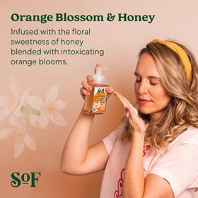 South Of France label close-up highlighting ingredients and clean-beauty claims