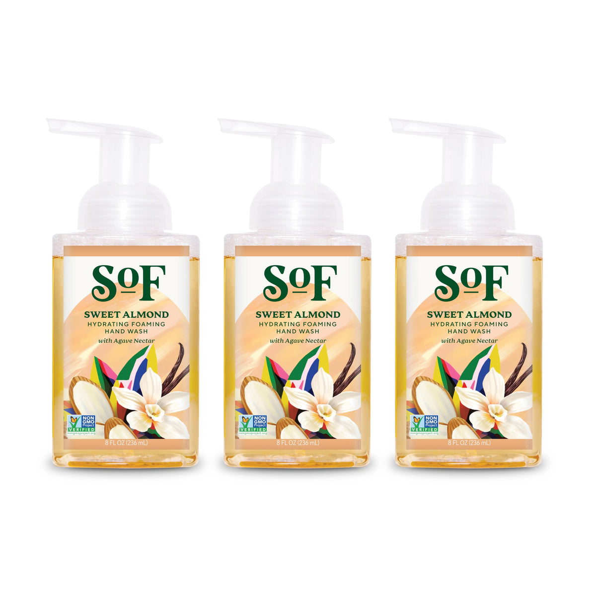 South Of France front packaging showing bottle trio and scent