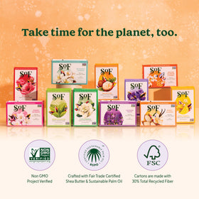 South Of France bar held in hand for size comparison and long-lasting value
