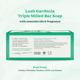South Of France close-up of triple-milled soap texture highlighting creaminess