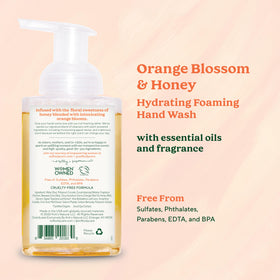 South Of France pump dispensing airy foam texture for gentle cleansing