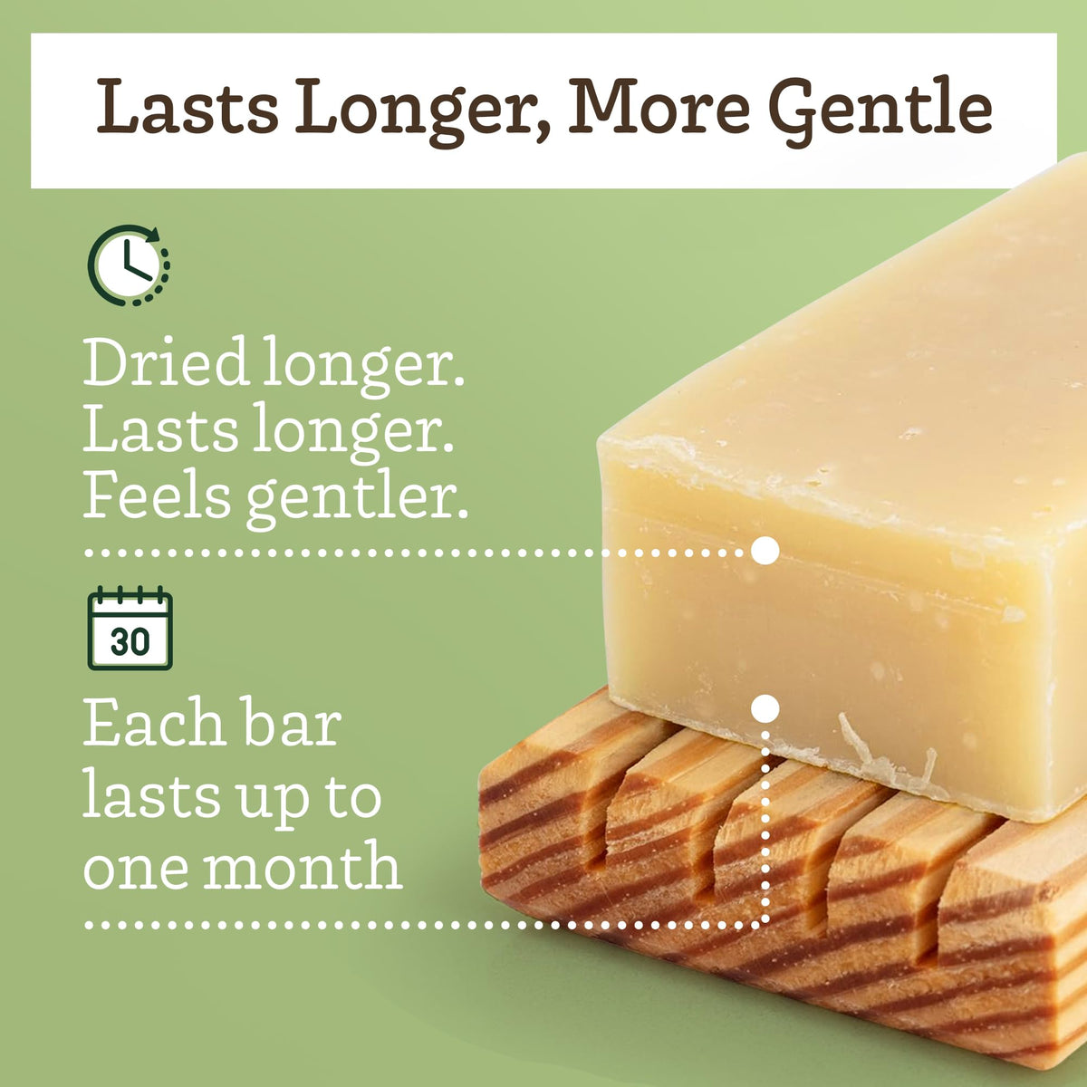 Southern Natural bar size held in hand to show scale and travel-friendly benefit