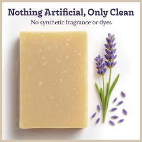 Southern Natural soap bar arranged in bathroom setting showing everyday use and elegant storage