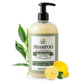 Southern Natural front label showing product benefits and scent