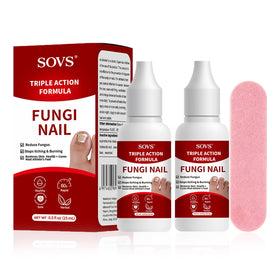 SOVS front packaging showing two 1 oz bottles and label benefits