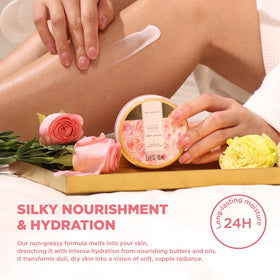 spa luxetique two rose bath bombs in bowl for effervescent relaxing baths