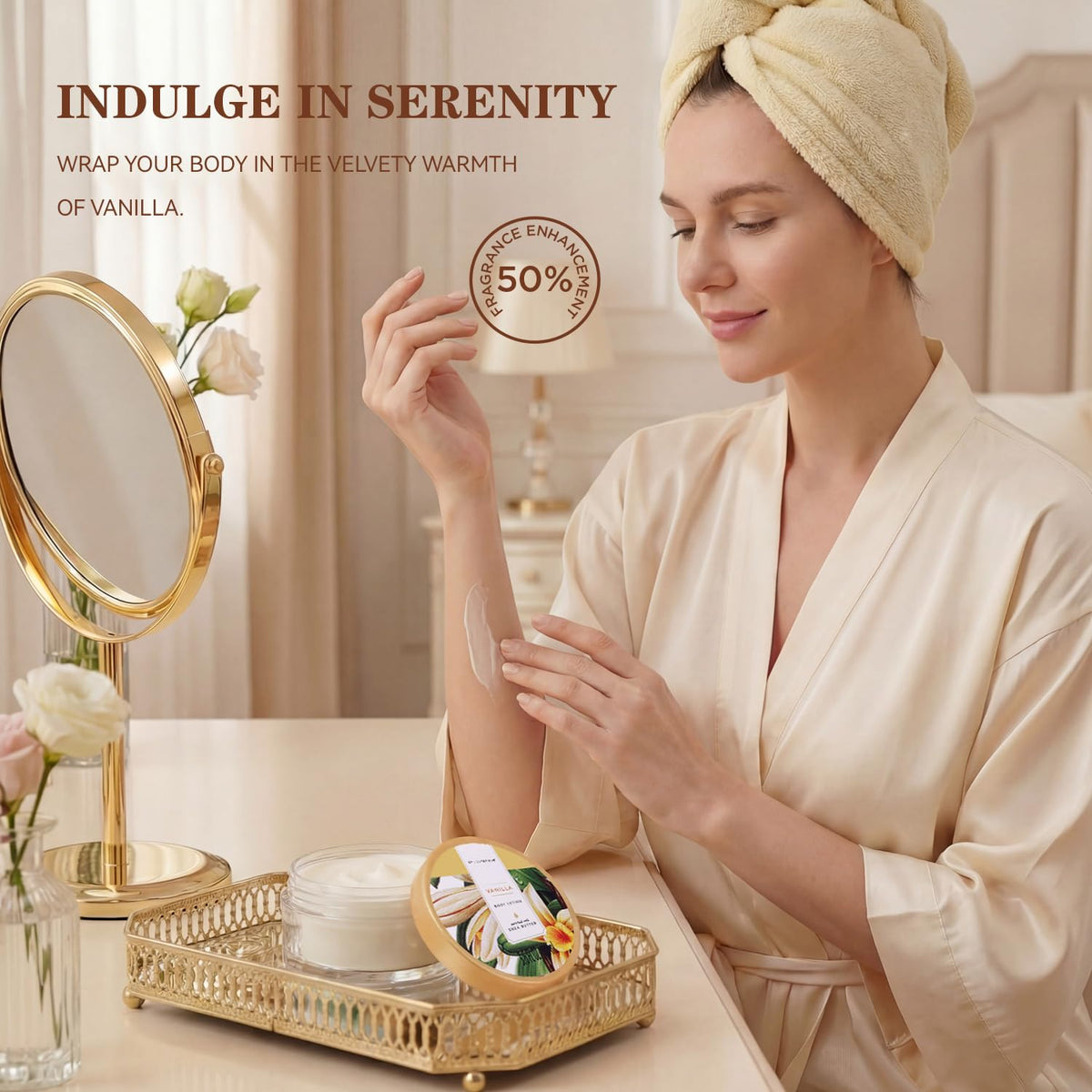 spa luxetique bottle labels readable showing natural ingredients and benefits