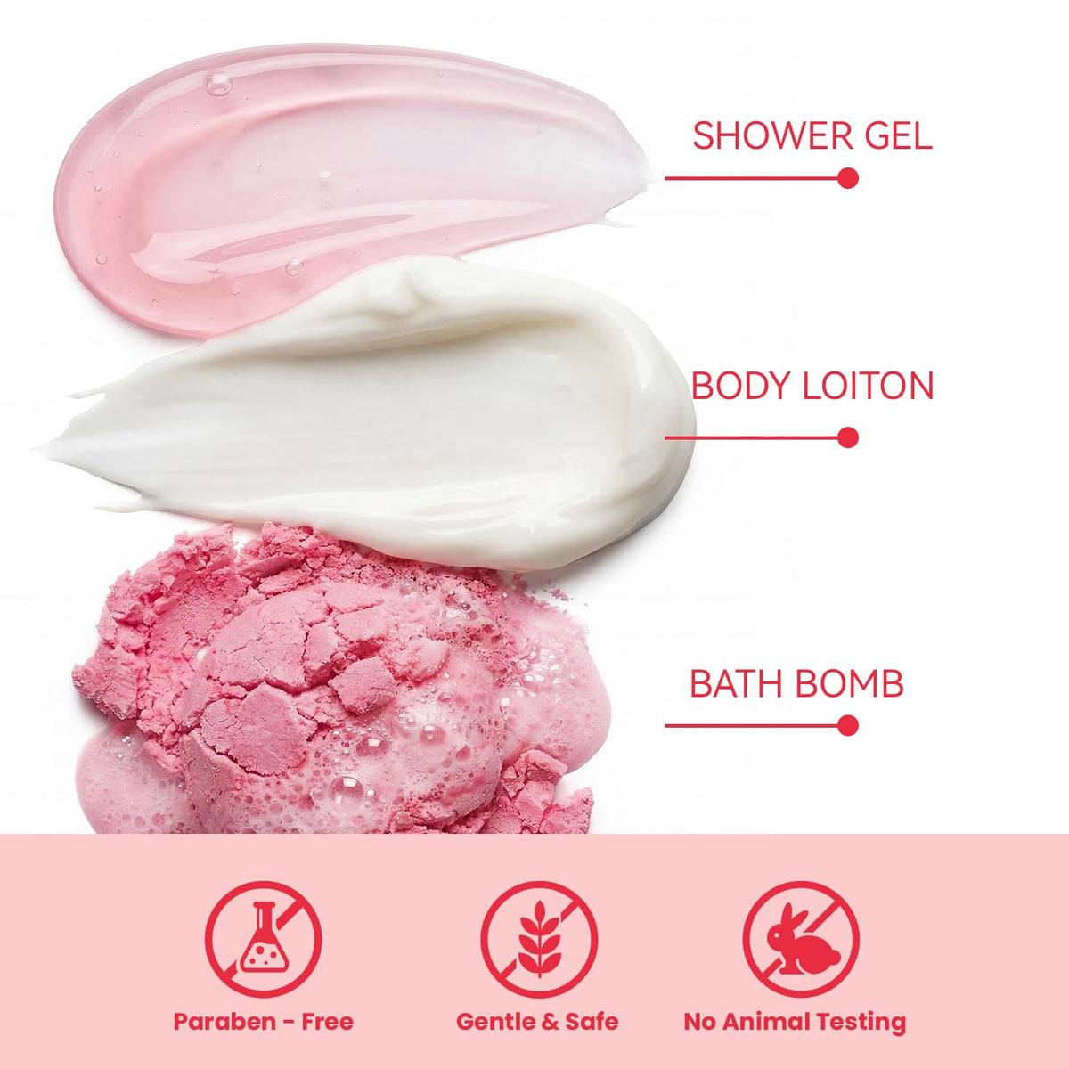 spa luxetique bubble bath bottle label visible to convey creamy foam benefit
