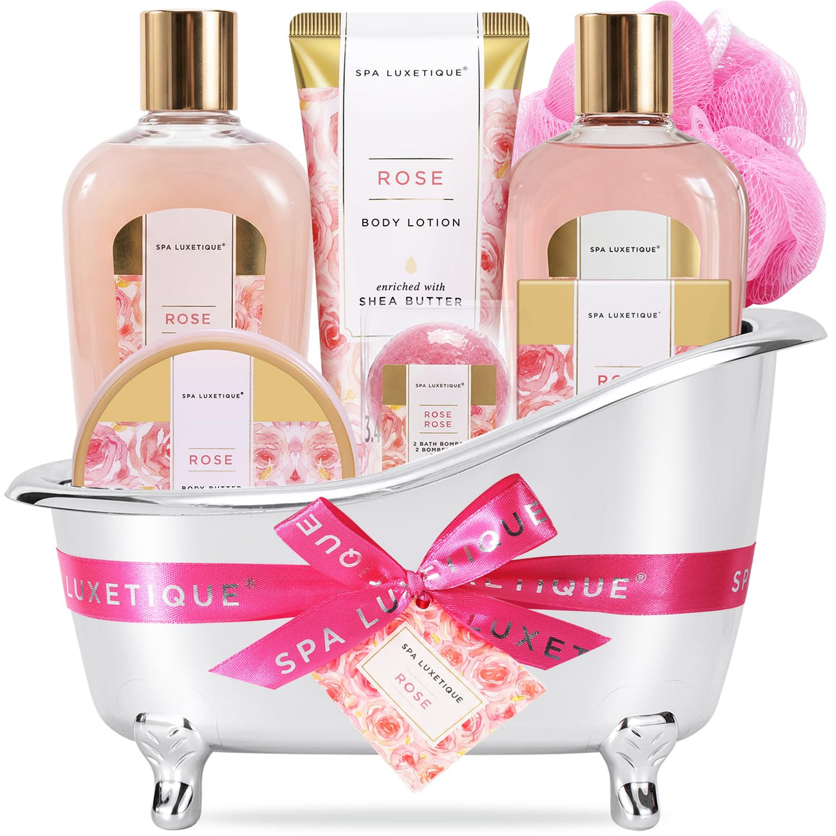 spa luxetique front packaging showing full gift set and ready-to-gift presentation