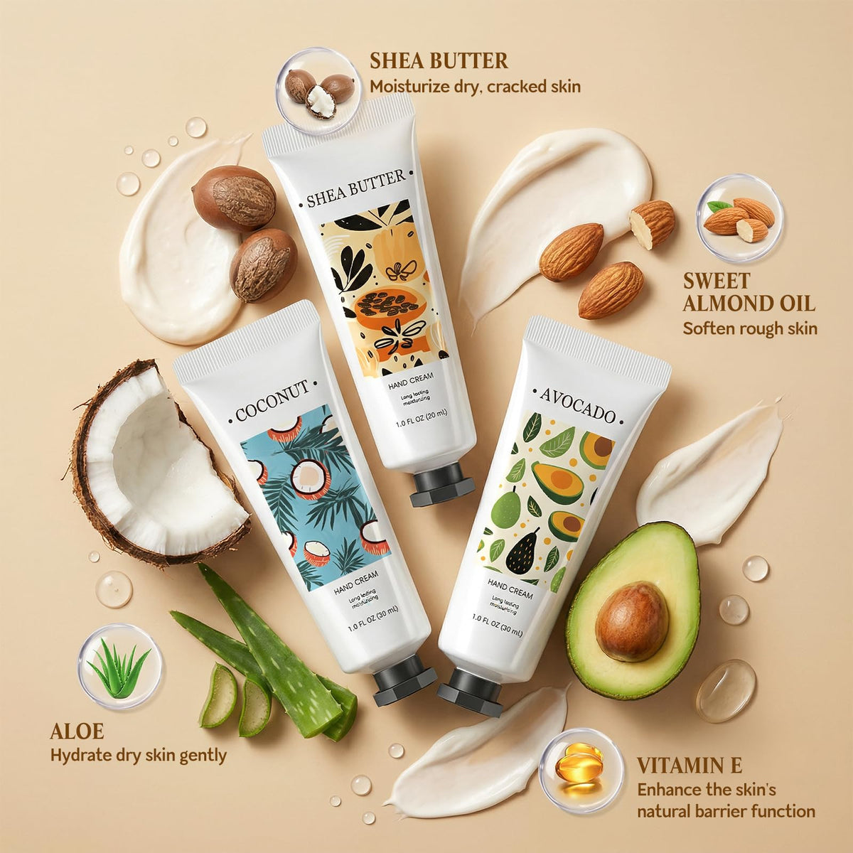 spa luxetique label and ingredients view showing natural extracts benefit