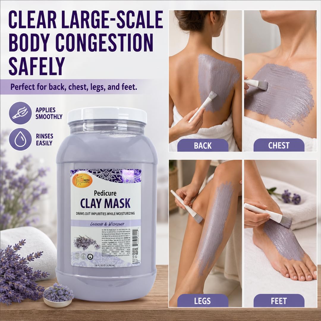 SPA REDI full back treatment in salon showing deep cleansing action