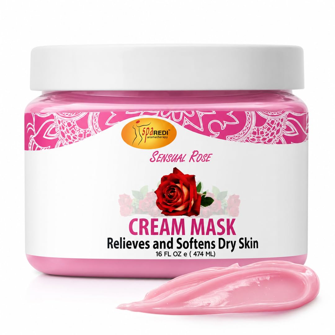 SPA REDI front jar showing professional mask packaging and easy salon access