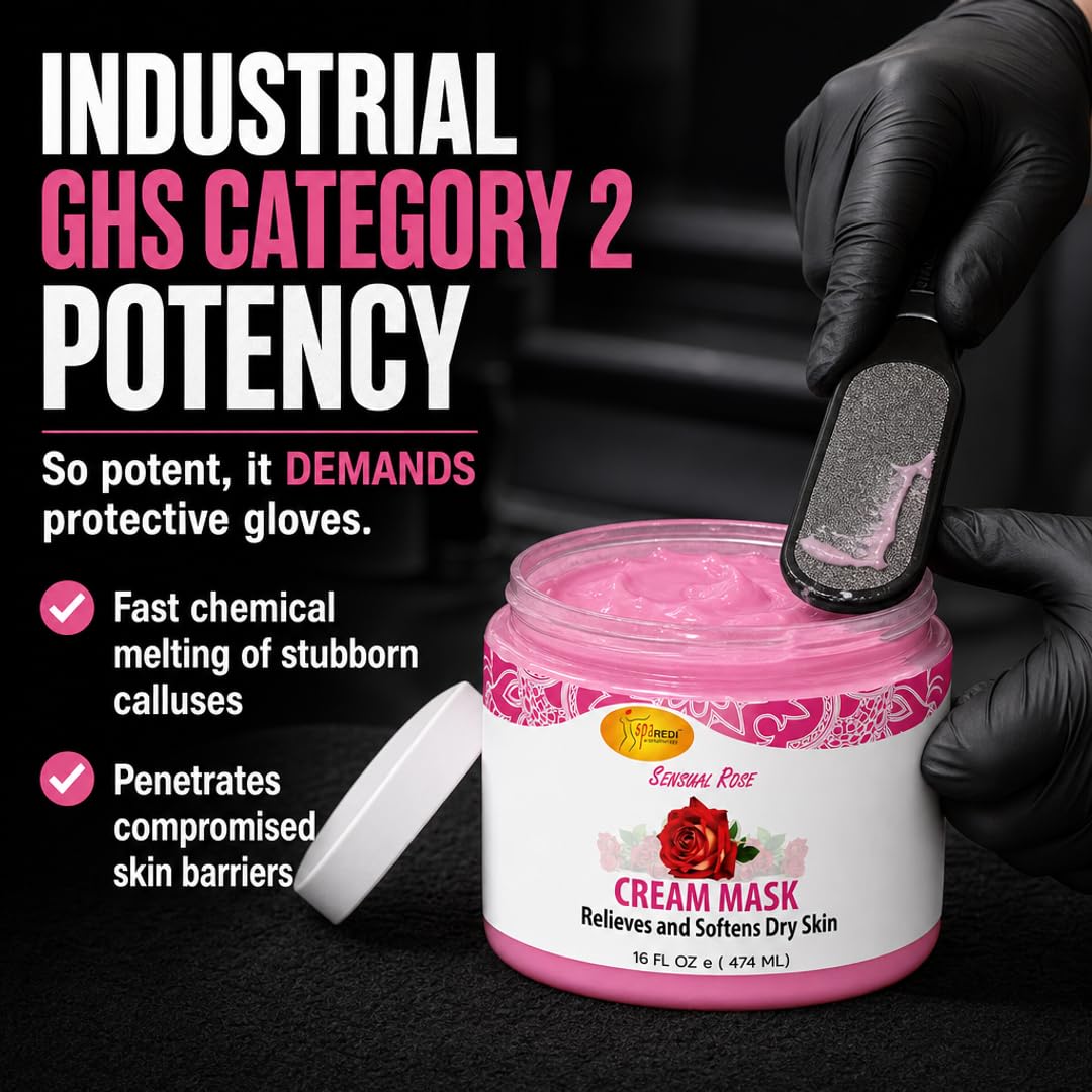 SPA REDI label closeup highlighting product name and professional potency benefit