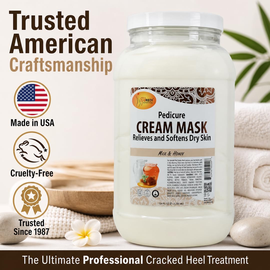 SPA REDI in a spa setting conveying calming milk and honey scent