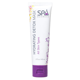 SPA SCIENCES front packaging showing hydrating detox mask benefits