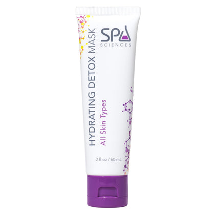 SPA SCIENCES front packaging showing hydrating detox mask benefits
