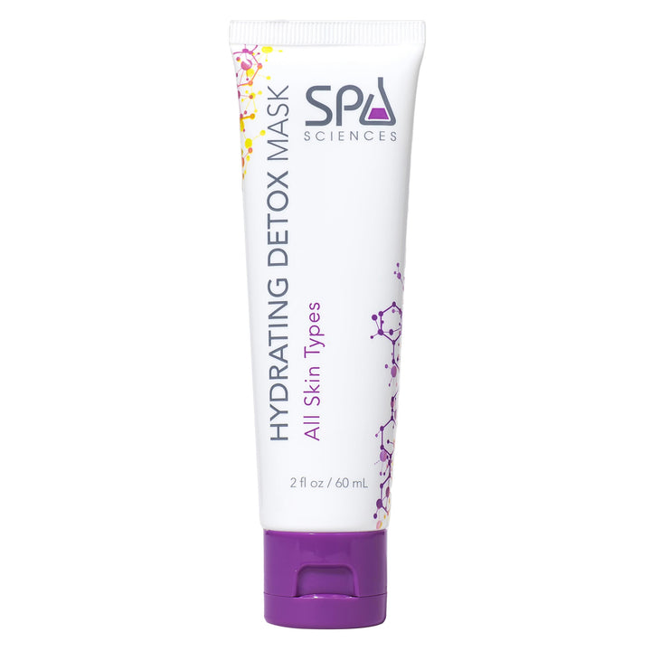 SPA SCIENCES front packaging showing hydrating detox mask benefits
