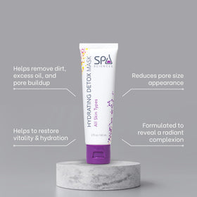 SPA SCIENCES close-up of seaweed and clay, highlighting natural ingredients