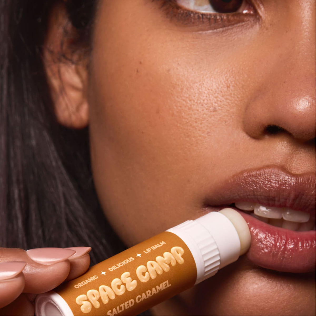 Space Camp close-up of balm texture highlighting creamy finish