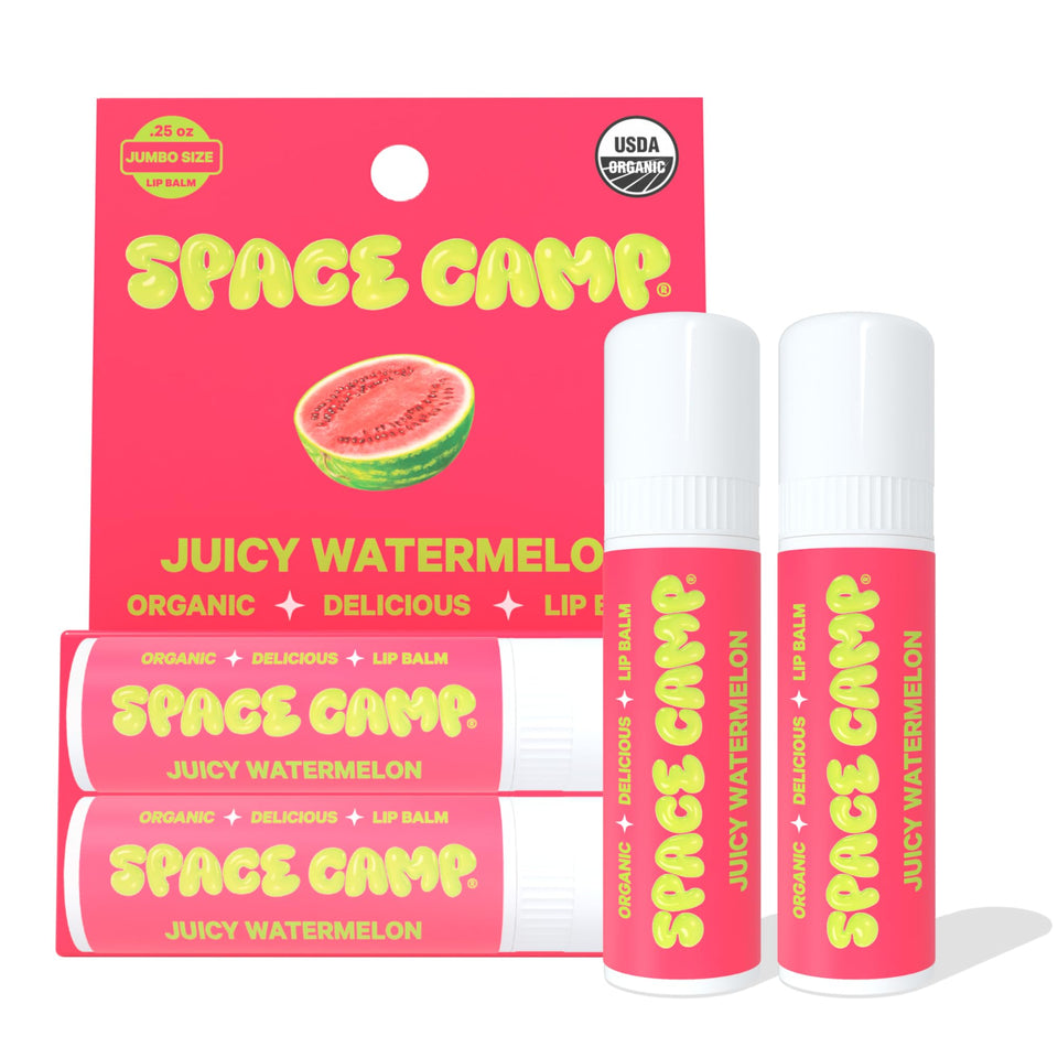 Space Camp jumbo front packaging showing watermelon flavor and size benefit