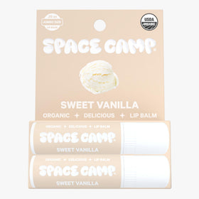 Space Camp jumbo tube next to standard tube demonstrating larger size