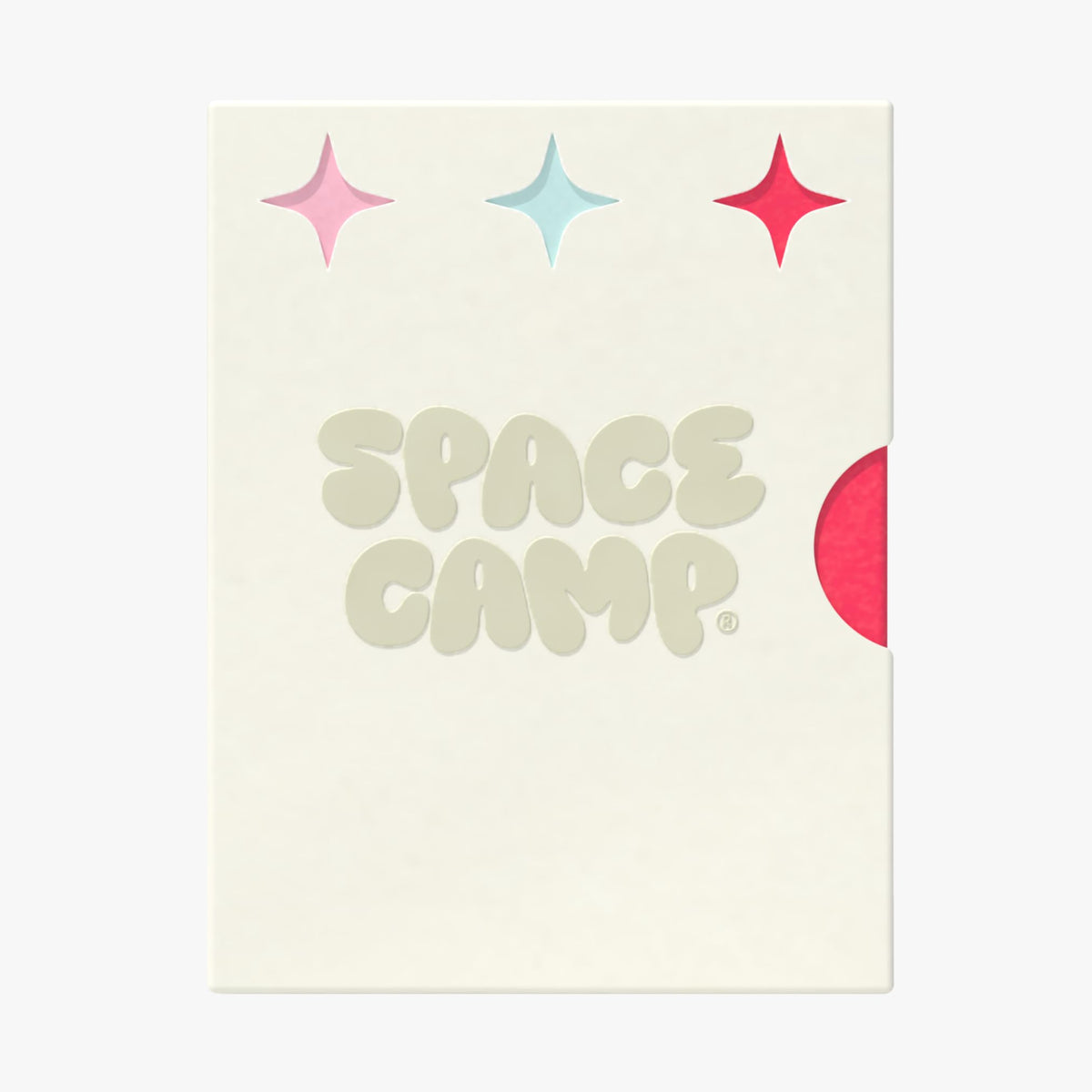 Space Camp wild cherry close-up stick showing smooth finish and appealing color