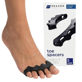 Spacer Mobility front packaging showing product and quick benefits