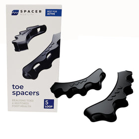 Spacer Mobility barefoot yoga scene showing mobility and balance support