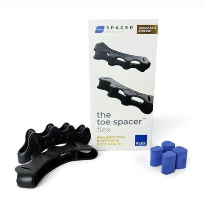Spacer Mobility front packaging showing the product and benefits