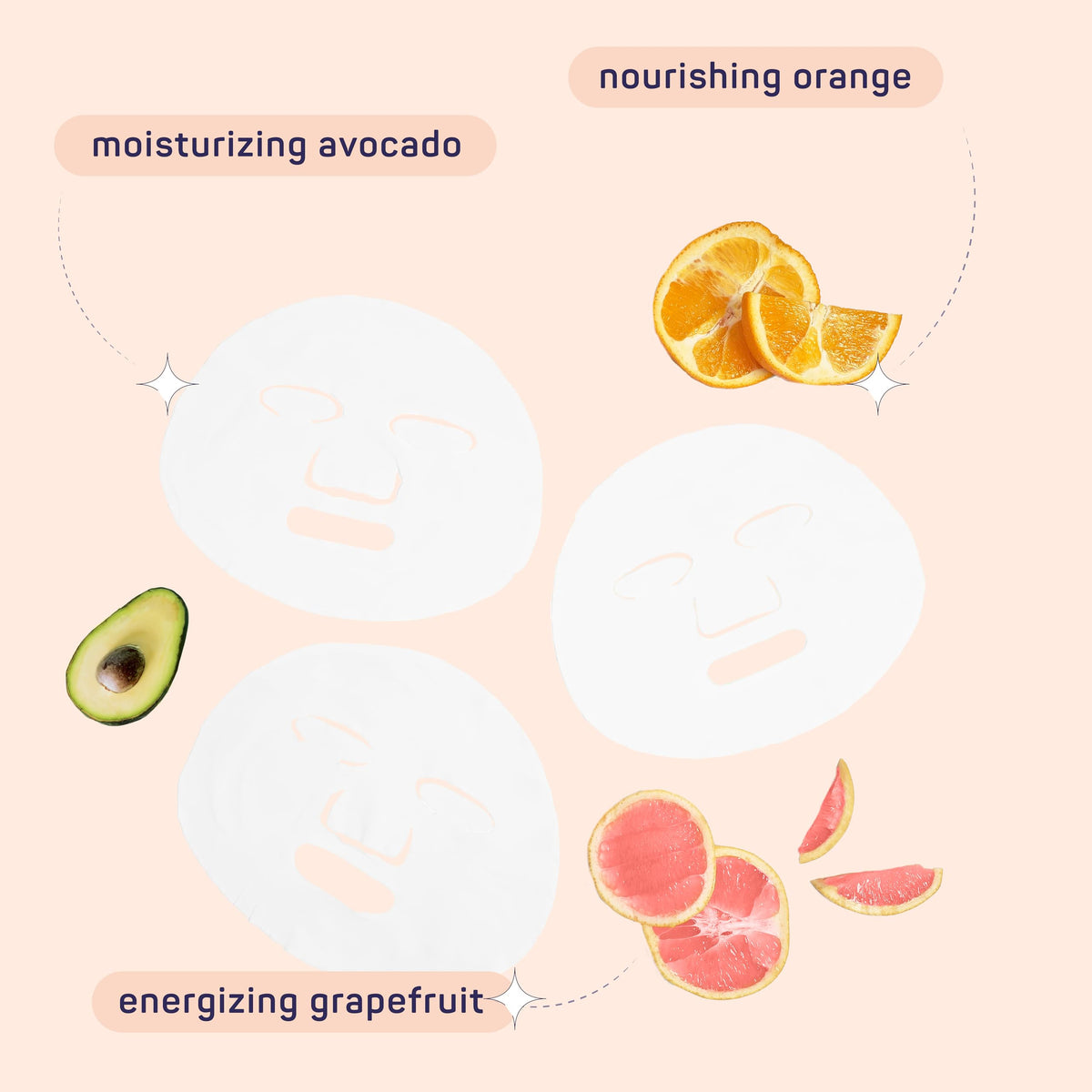 SpaLife cucumber slices and mask showing cooling, calming hydration benefit