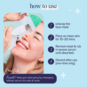 SpaLife Elf mask highlighting peppermint extract for calming cooling