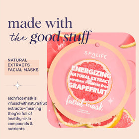 SpaLife orange and grapefruit extracts highlighting vitamin C brightening benefit