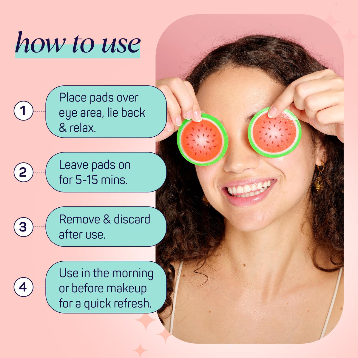 SpaLife watermelon slice with pads representing natural fruit extract boost