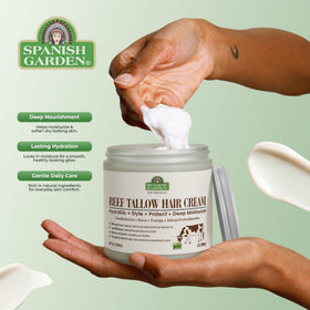 Generic Spanish Garden on bathroom shelf suggests daily routine convenience