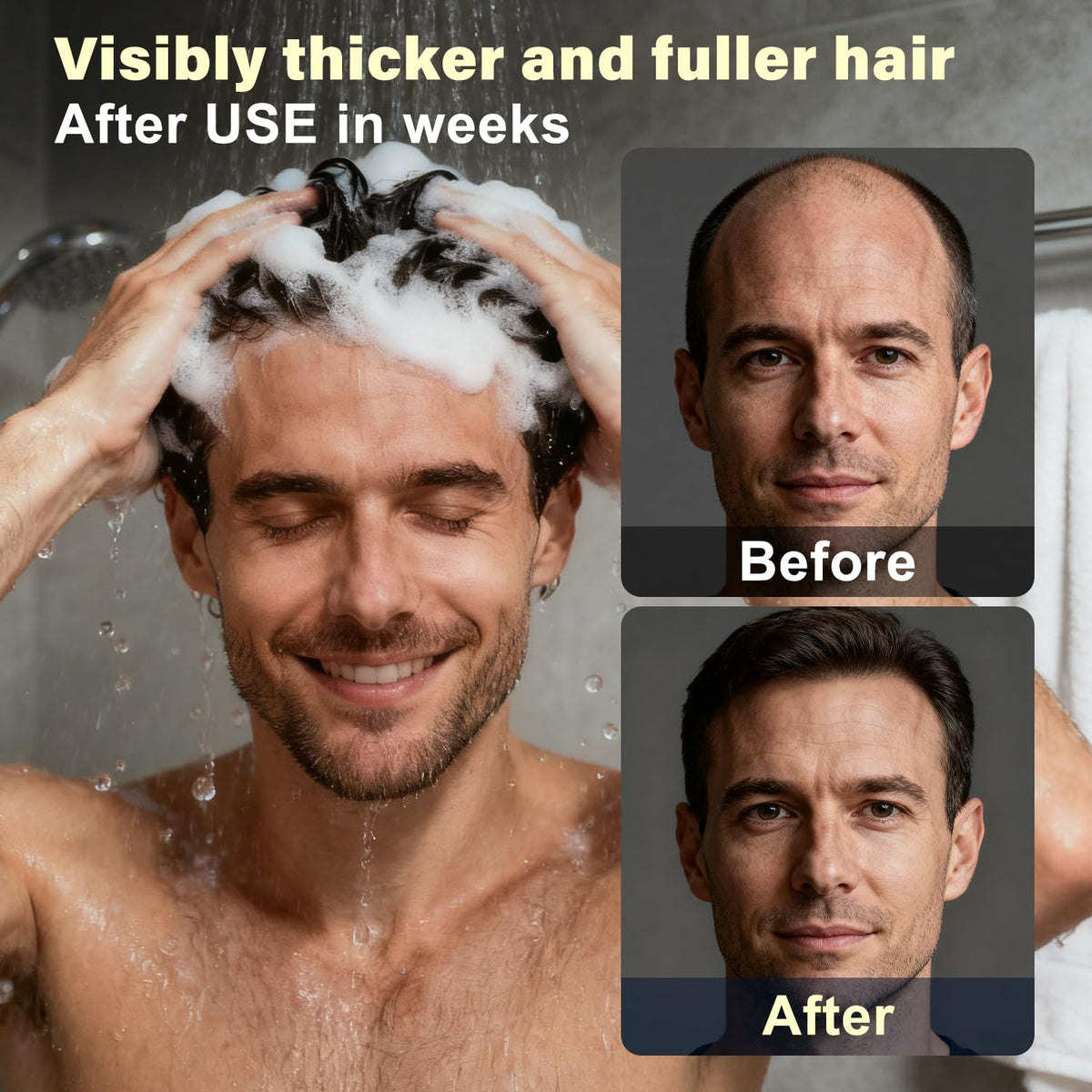 SPARTAN HAIR scalp massage in use to boost follicle nourishment