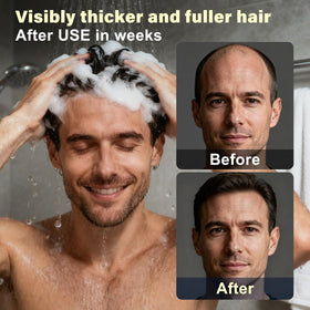 SPARTAN HAIR scalp massage in use to boost follicle nourishment