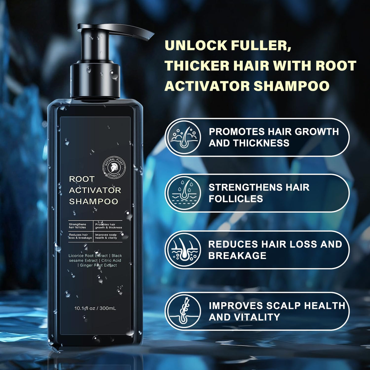 SPARTAN HAIR creamy shampoo texture close-up for smooth lather