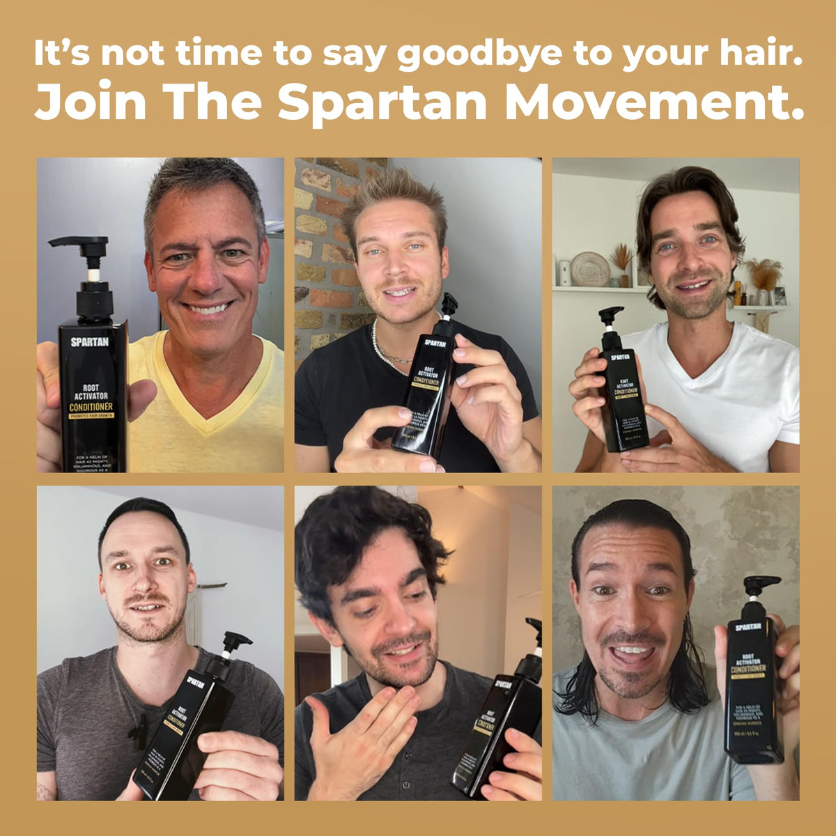 SPARTAN lifestyle shot of man using product suggesting daily grooming improvement