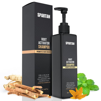 SPARTAN front packaging showing bottle and branding for clear shelf presentation