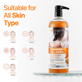 SpaScriptions bottle styled on bath shelf inspiring daily self-care