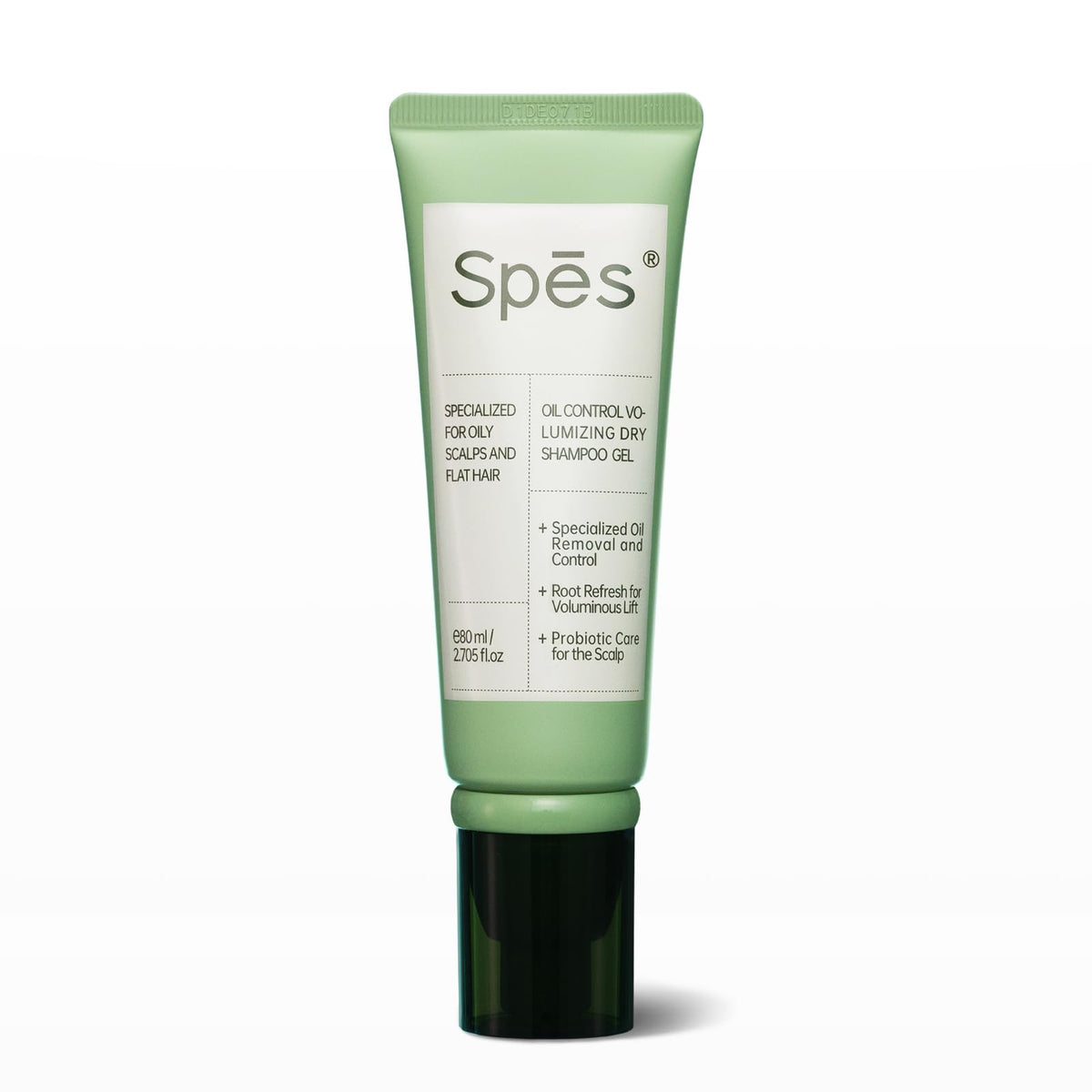 Spes front packaging 80ml showing compact tube and cedar scent benefit