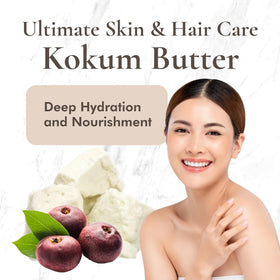 SpirZon LLC close-up of kokum butter solid texture highlighting smooth density