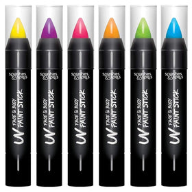 splashes & spills front packaging showing six glow colors and travel-ready benefit
