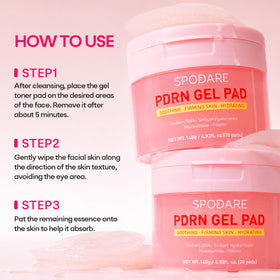 SPODARE nighttime scene with pad relaxing on skin for de-stress and recovery
