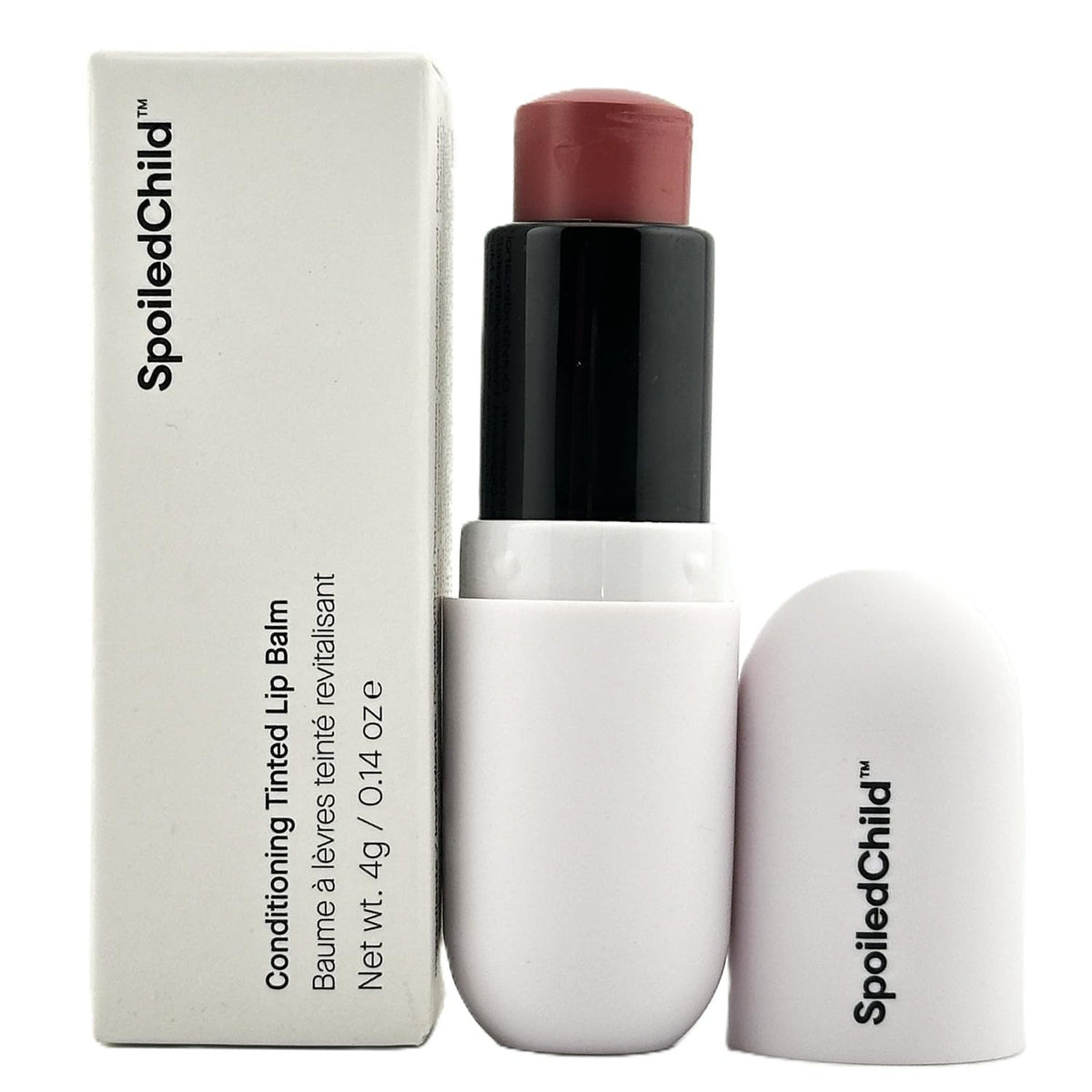 SpoiledChild front packaging showing compact balm and brand clarity